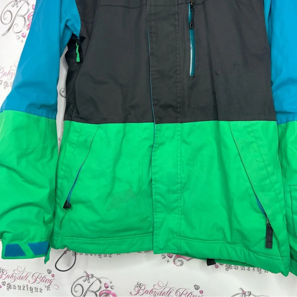 O’Neill jacket snowboarding skiing winter outdoor green blue black waterproof 🩵 - Picture 7 of 9